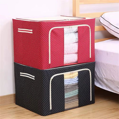 Caja Organizadora Multifuncional con Varillas Metal| PACK 2 UNDS