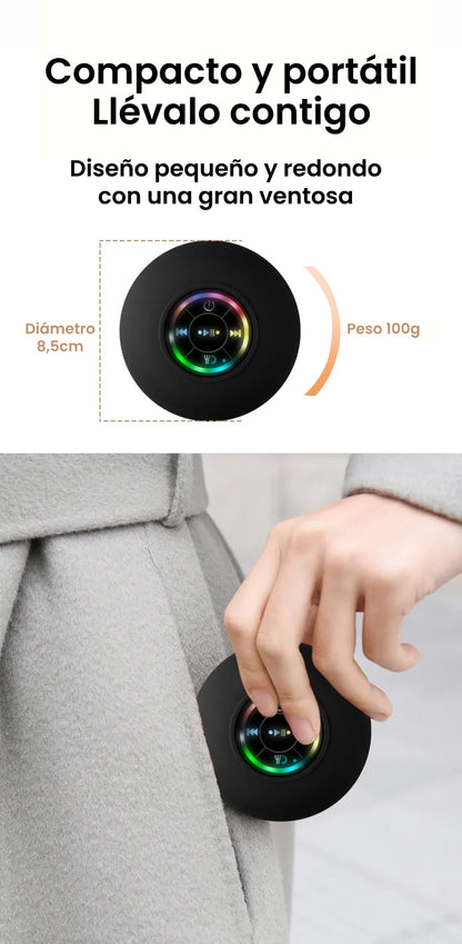 WISPEAKER™ Parlante para ducha moderno